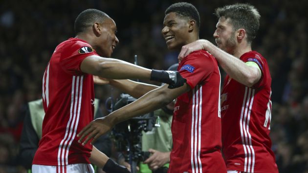 Manchester United se enfrenta al Celta de Vigo por semifinales de la Europa League. (AP)