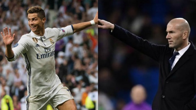 Zidane todavía no confirma su continuidad en el cuadro 'merengue'. (AFP/Composición)