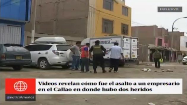 Callao: cámaras pusieron al descubierto a asaltantes [VIDEO] (América Televisión)