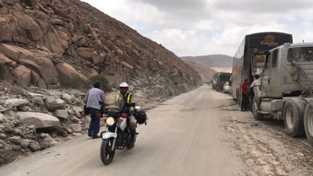 Coen: Tres tramos viales continúan restringidos en Ayacucho debido a intensas lluvias (Andina)