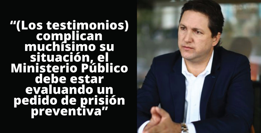 Congresista indicó que Humala debería estar en prisión de manera previsional. (Luis Centurión)