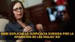 Rosa Bartra: “Es un deber de la comisión Lava Jato convocar a Alan García”