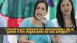 Verónika Mendoza: 'Gobierno de PPK se está fujimorizando'
