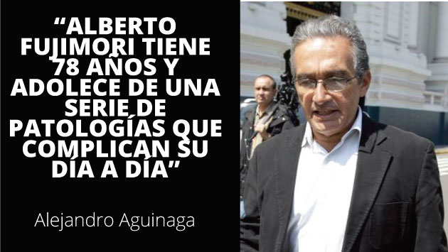 Alejandro Aguinaga: “Lo más viable es un indulto para Alberto Fujimori”