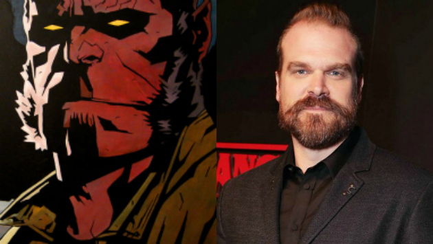 Actor de 'Stranger Things' sería el nuevo 'Hellboy' (Composición)