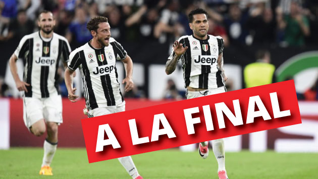 Juventus venció 2-1 al Mónaco por el pase a la final de la Champions League (AFP)