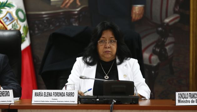 Legisladora equivocó sus palabras. (Perú21)