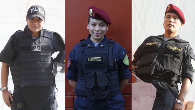 Madres guerreras: Mujeres policías que combinan ternura y valentía. (Mario Zapata)