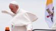 El papa Francisco llegó a Portugal para canonizar a los pastorcitos de Fátima