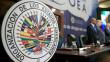 Crisis en Venezuela: OEA intentará fijar nuevamente la fecha de reunión de cancilleres