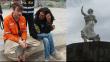 Dos argentinos borrachos dañan estatua de Micaela Bastidas en Abancay, pero eso no fue lo peor