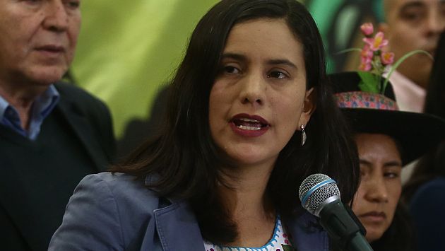 Verónika Mendoza calificó de "abuso" presentar 750 mil firmas para inscribir un partido político. (USI)