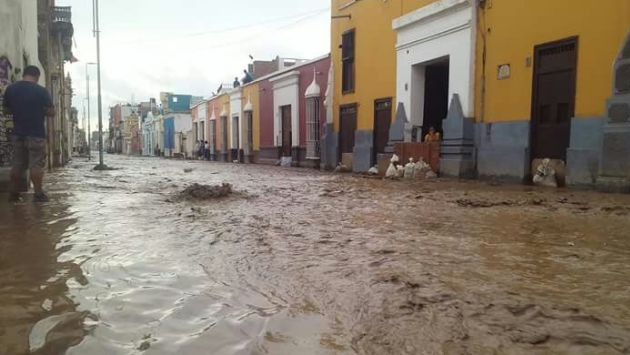 Huaicos e inundaciones generaron estragos en La Libertad.