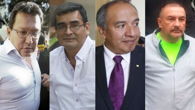 Estos son los 13 gobernadores regionales que se han visto involucrados en delitos de corrupción. (USI)
