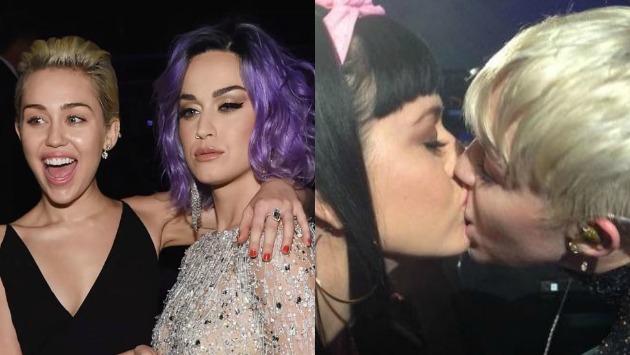 Miley y Katy son amigas hace 10 años, incluso se besaron en un concierto en 2014. (Foto: Composición)