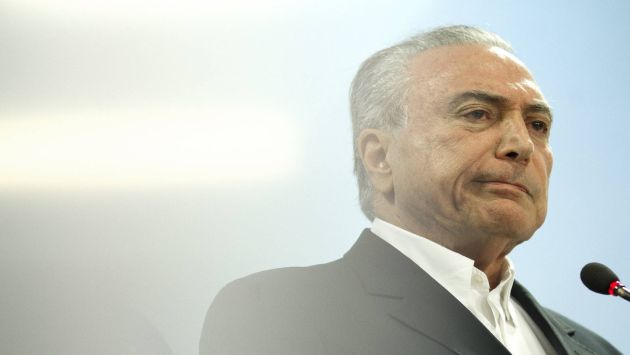 Brasil: Se presentará una acción de 'impeachment' contra Michel Temer (EFE)