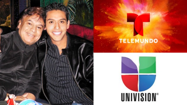 Iván Aguilera, único heredero de Juan Gabriel ha demandado a Telemundo y Univisión por difamación (Composición)