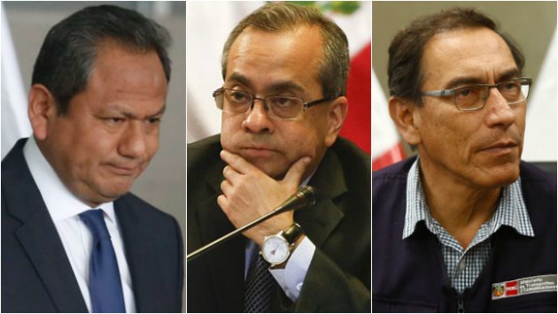 Mariano González, Jaime Saavedra y Martín Vizcarra son los ministros que ha perdido PPK hasta ahora. (Composición)