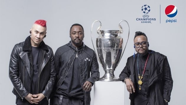 The Black Eyes Peas se presentarán en la final de la Champions League. (Créditos: UEFA)