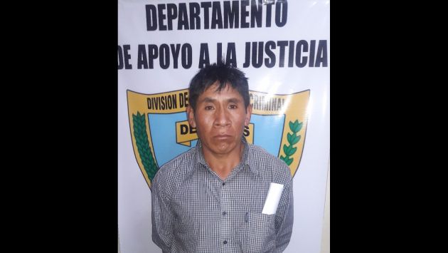 Cajamarca: Capturan a sujeto que violó a una adolescente hace 13 años. (Miniter)