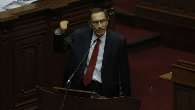 Vizcarra agradeció el respaldo que recibió de diversos sectores tras dimitir como ministro. (David Huamaní)