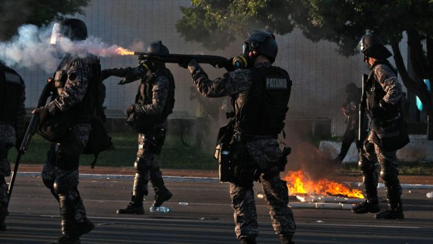 Revoca orden de despliegue de tropas en Brasilia (AFP).