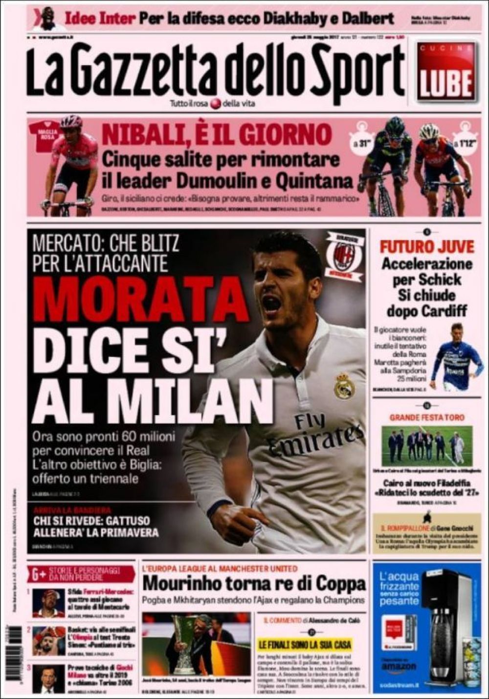 Real Madrid: Álvaro Morata se iría al Milan