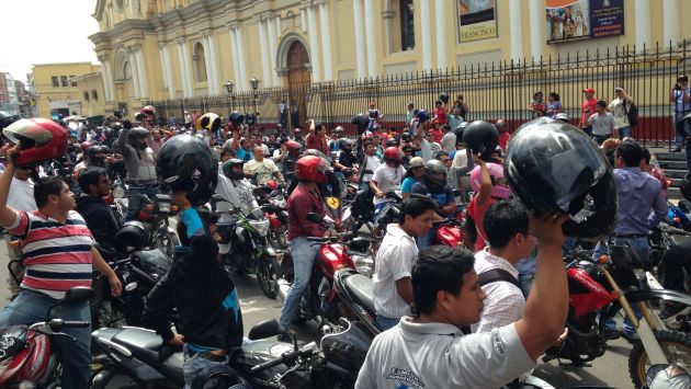 Motociclistas peruanos saldrán a las calles a reclamar el libre tránsito. (Perú21/Referencial)