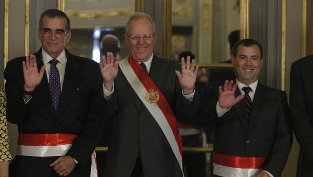 Olaechea y Giuffra oxigenan  el gabinete de Fernando Zavala. (David Huamaní/Perú21)