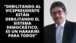 Enrique Cornejo: "La vicepresidencia es un cargo electo y no depende de la voluntad de un congresista" [Entrevista]