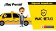 ‘Wachitaxi’, la aplicación que te puede salvar de un robo en un taxi [VIDEO]