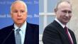 John McCain: "Vladimir Putin es más peligroso que el Estado Islámico"
