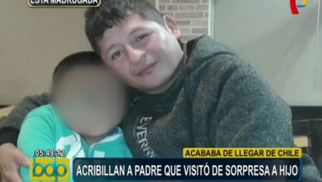 Víctima recién había llegado de Chile después de siete años (Captura)