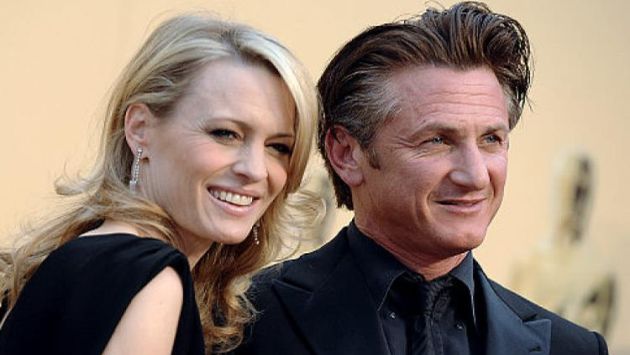 Sean Penn habría vuelto con su ex esposa Robin Wright. (Getty Images)