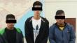 Tres menores de edad integraban banda de robacarros en Chorrillos