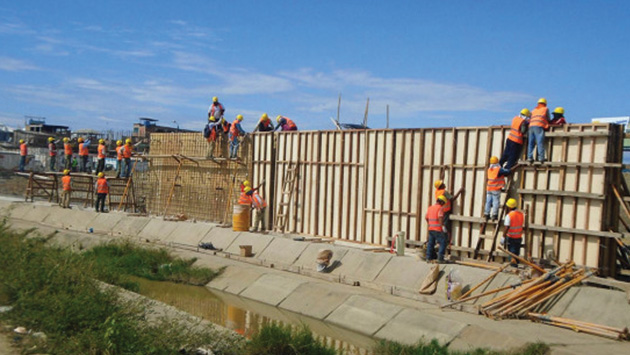 Construcción de muro en la frontera Perú - Ecuador causa preocupación en los comerciantes de la zona (Facebook Huaquillas)