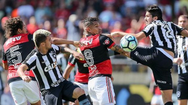 Flamengo empató 1-1 con Botafogo. (Getty Images)