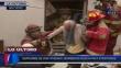 La Victoria: Familia quedó atrapada tras derrumbarse su vivienda [Video]