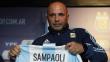 "Que venga Leo, no Messi", solicitó Jorge Sampaoli tras ser presentado como nuevo DT de Argentina