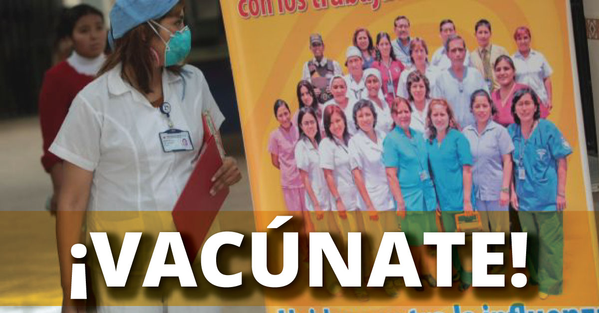 Minsa lanza nueva aplicación web deniminada ‘Vacúnate aquí contra la influenza’. (Perú21)