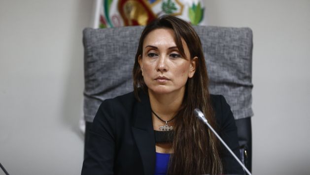 Patricia Donayre se enfrenta públicamente con su colega de bancada Miguel Torres por reforma electoral. (Luis Centurión)
