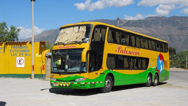 Ayacucho: Policía frustró robo a bus interprovincial enfrentándose a balazos. (Transportes Palomino)