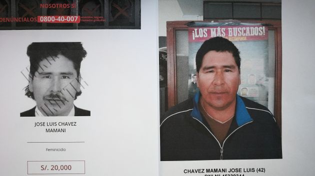 José Luis Chávez lucía distinto al momento de su detención.