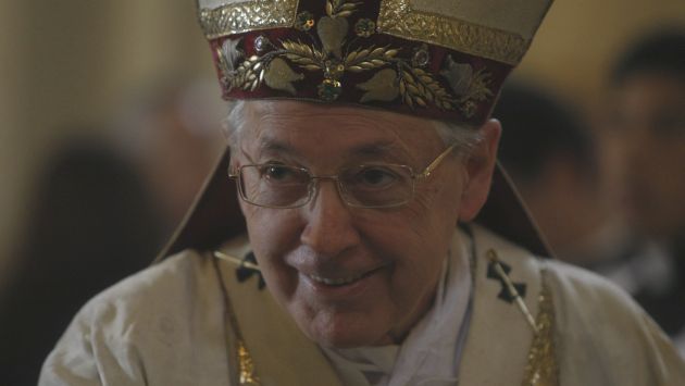 El cardenal Juan Luis Cipriani pidió tomar cartas en el asunto respecto a los actos de corrupción. (Mario Zapata)