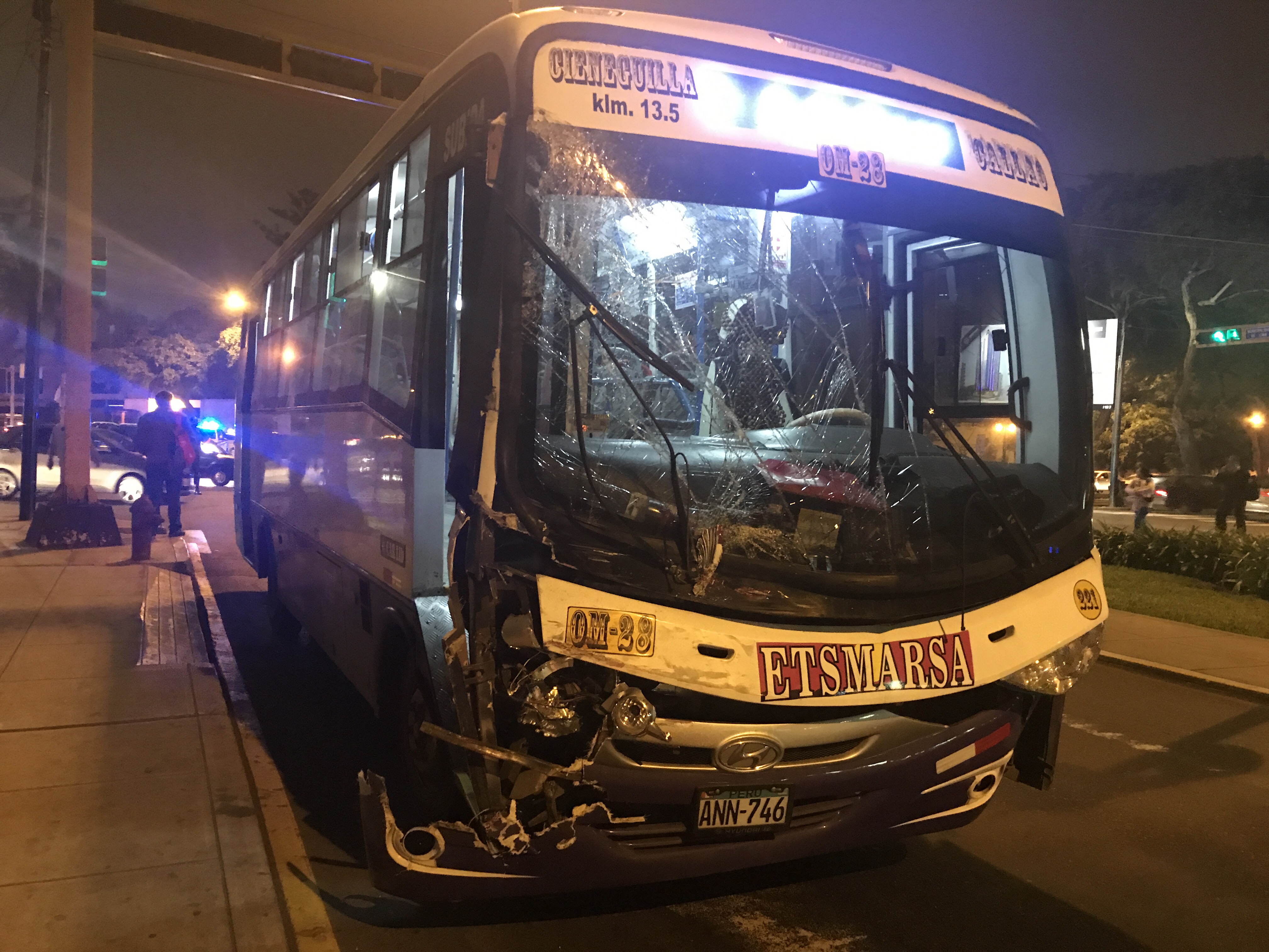 San Isidro: Choque entre buses deja varios heridos en la avenida ... - Diario Perú21