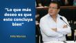 Las frases que dejó Félix Moreno tras su liberación [FOTOS]