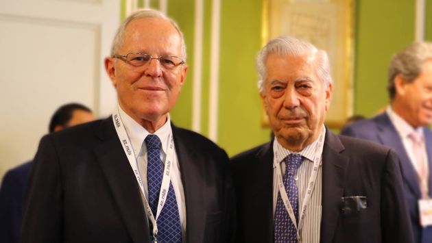 Pedro Pablo Kuczynski se reunió con Mario Vargas Llosa en España (Facebook)