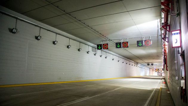 Callao: El túnel de la avenida Nestor Gambetta se reaperturó parcialmente (MTC)
