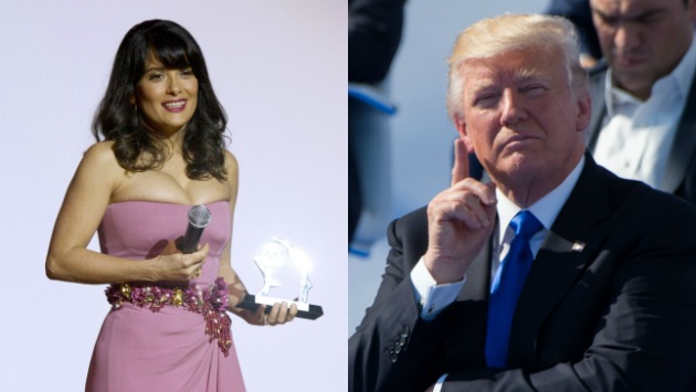 El presidente de Estados Unidos quería salir con la actriz. (Composición)