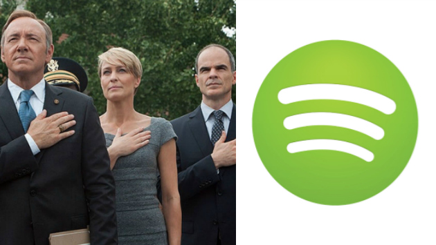 Spotify creó 'playlists' para los personajes de 'House of Cards' (Composición)